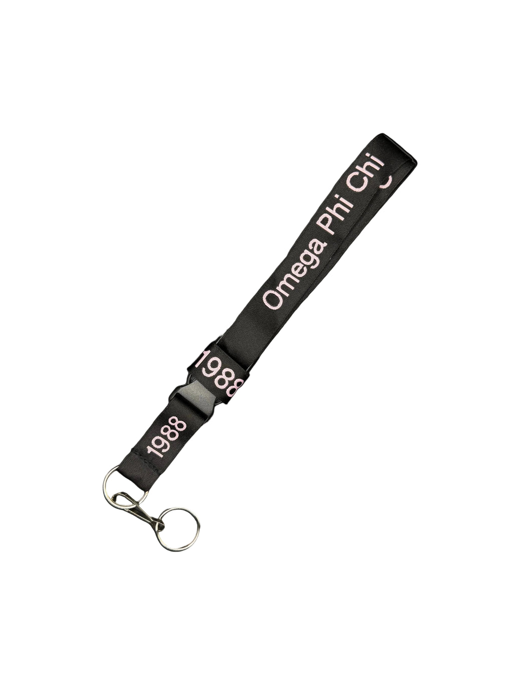 Omega Phi Chi Woven Lanyard