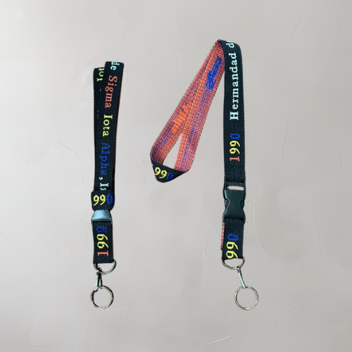 Hermandad de Sigma Iota Alpha, Inc. Woven Lanyard
