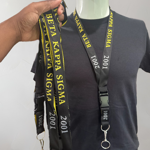 Beta Kappa Sigma Woven Lanyards