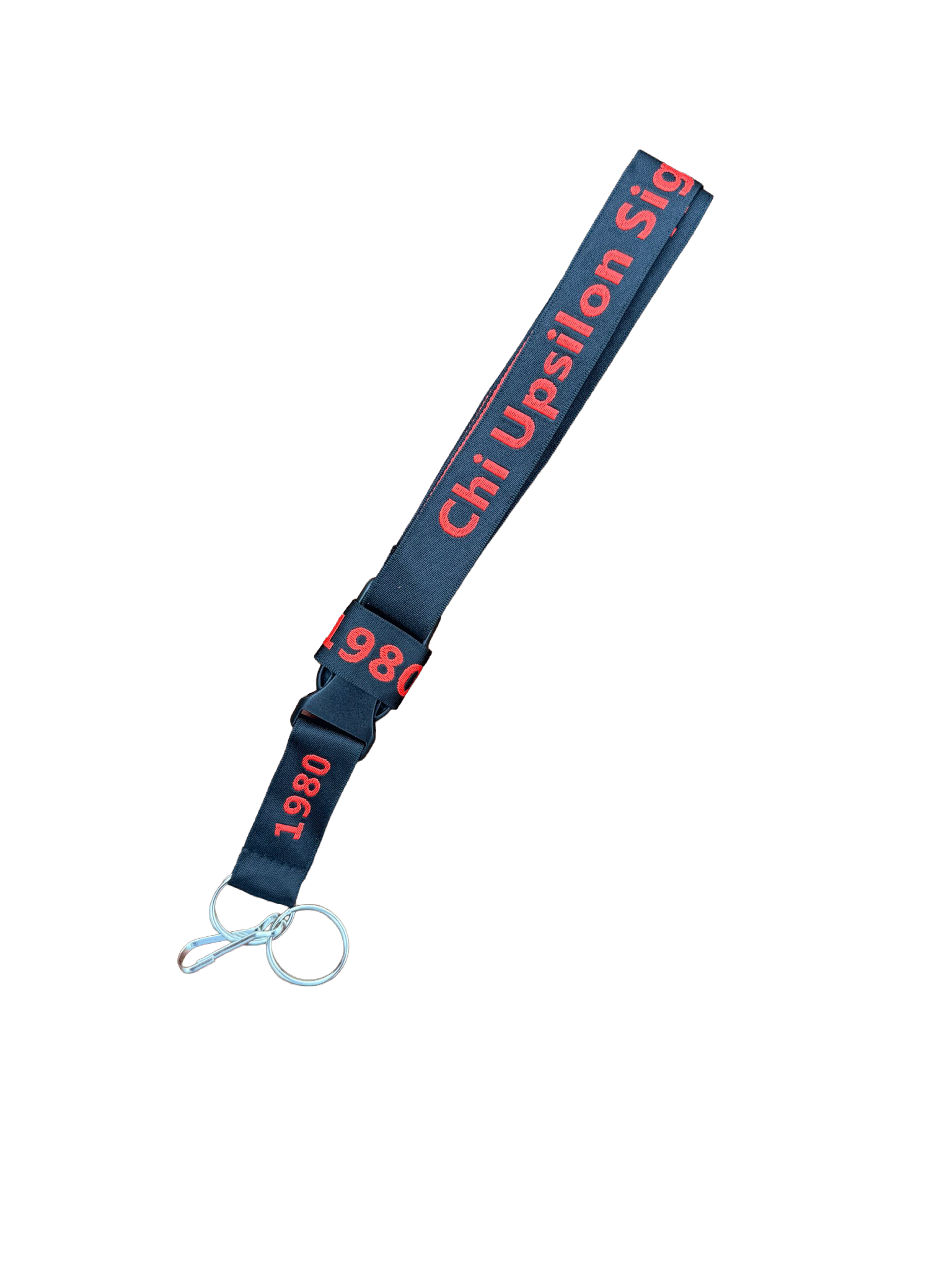 Chi Upsilon Sigma Woven Lanyard